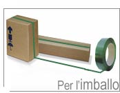 per l'imballo
